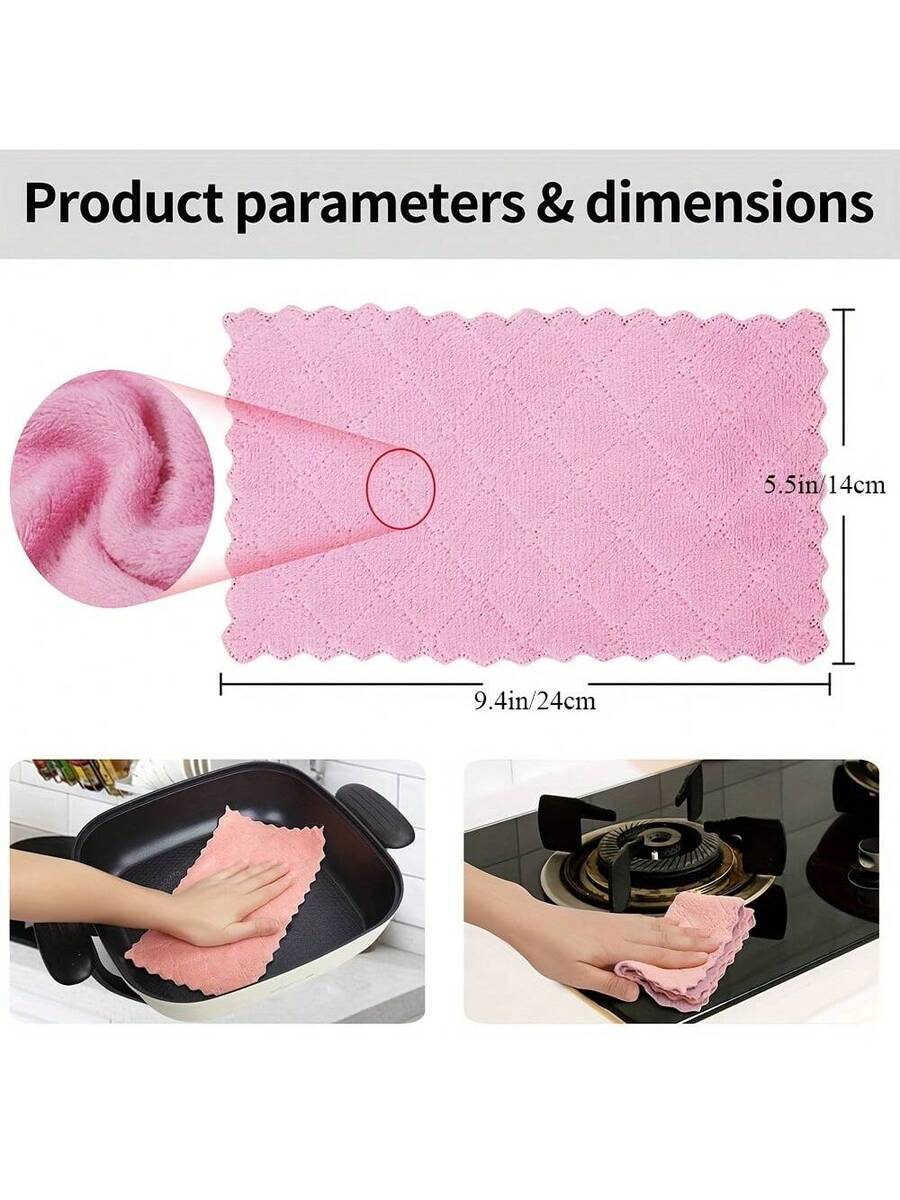 Kitchen With Baking Area - 10pcs Kitchen Towels Set Dishcloths For