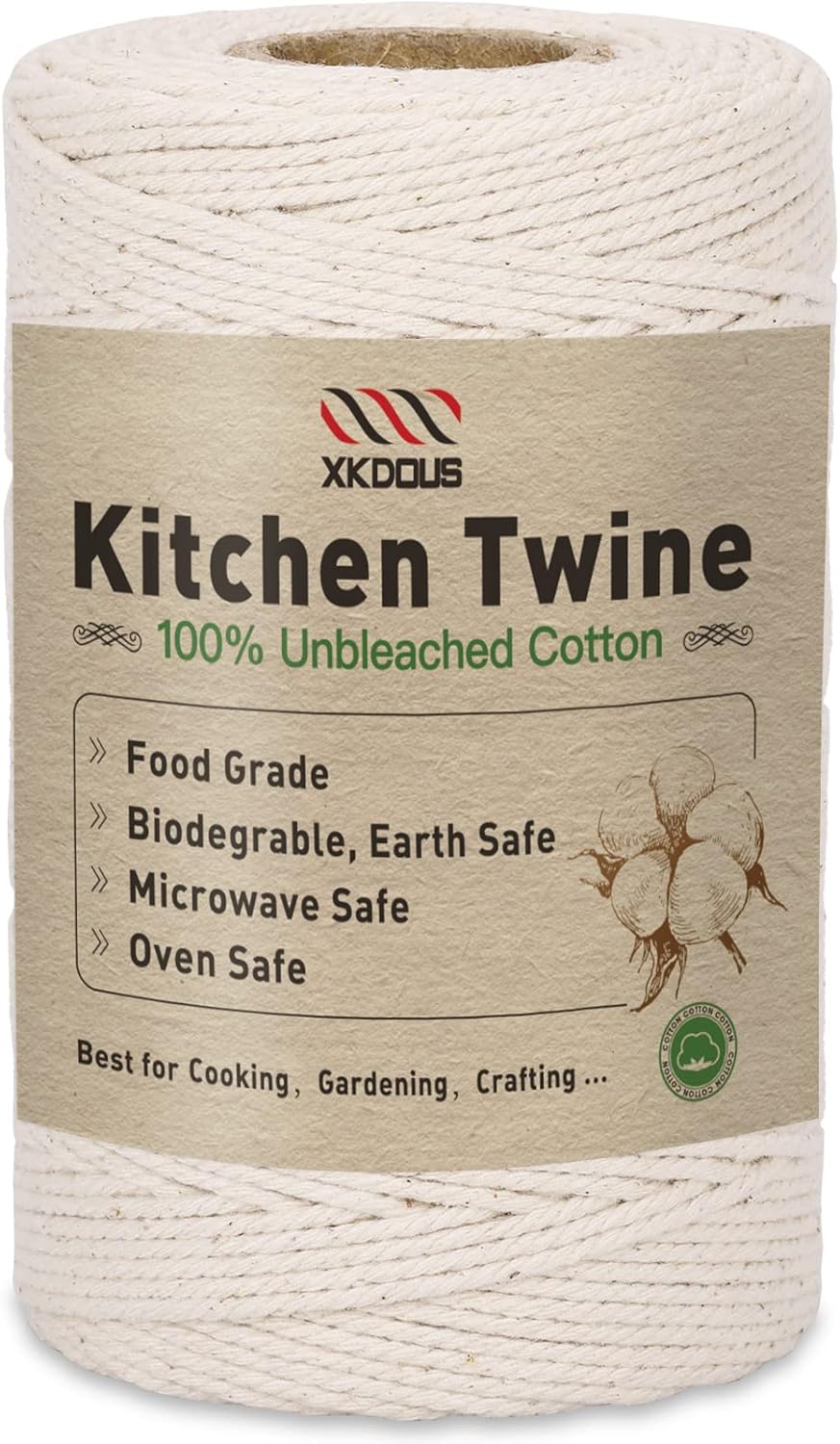 Kitchen With Baking Area - 476ft 100% Cotton Kitchen Twine for
