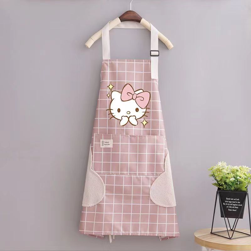 Kitchen Job - Hello Kitty Apron Cute Cartoon Apron