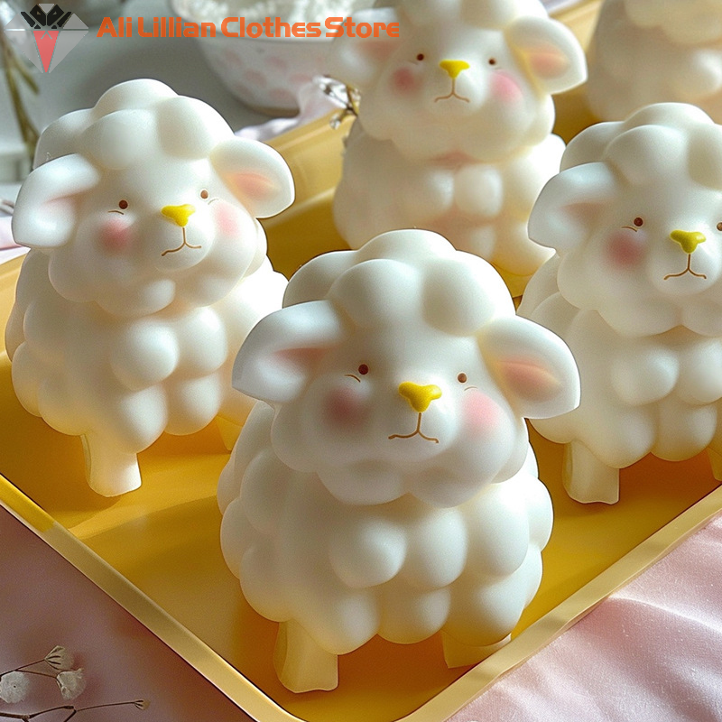 Kitchen Baking Gifts - 3D Sheep Shape Jelly Mold Kitchen