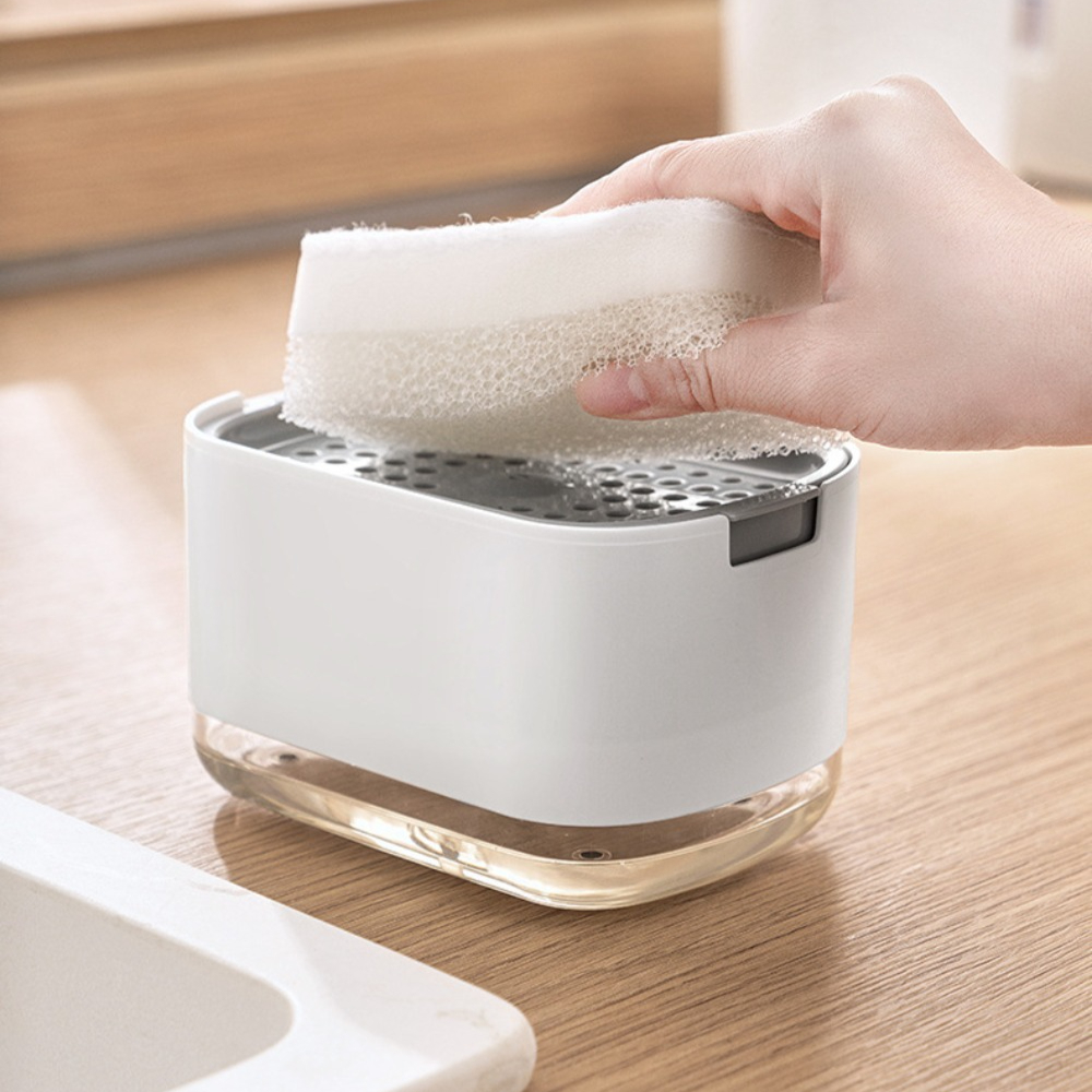 Kitchen Job - Manually Press The Soap Dispenser Box