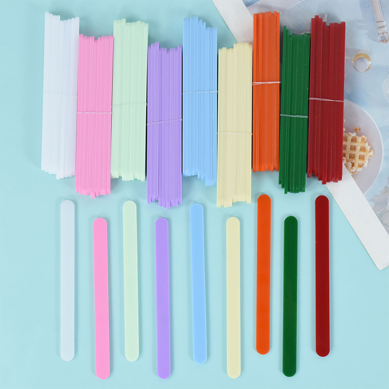 Kitchen.Baking Labels - 10Pcs Food Grade Acrylic Ice Cream