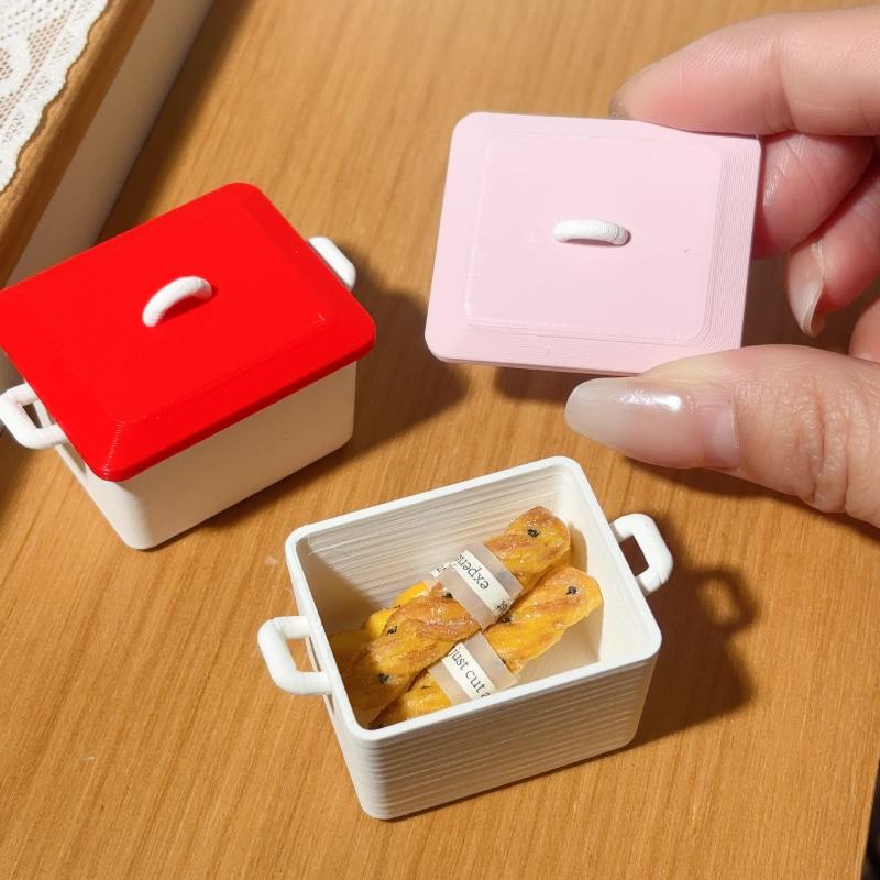Kitchen Baking Gifts - 1 Pcs 1/12 Dollhouse Miniature Pancake