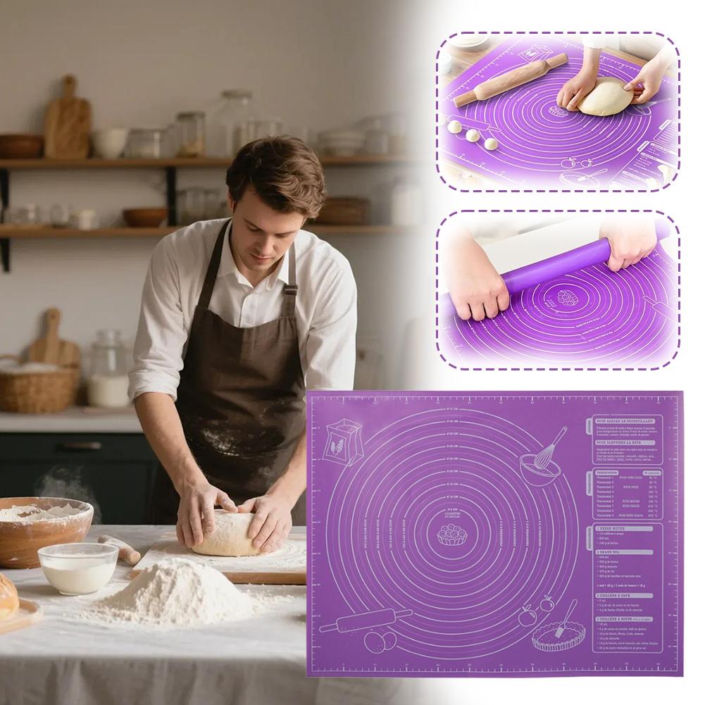 Kitchen Baking Must Haves - Kitchen Baking Mat Silicone Non Slip