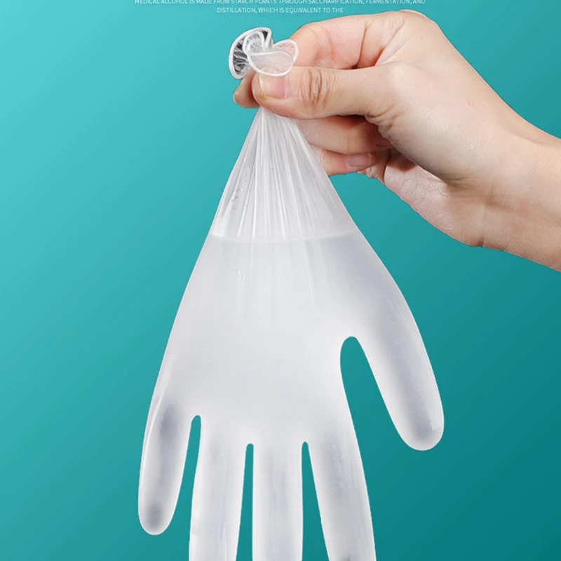 Kitchen Baking Gloves - 100 piece disposable gloves TPE durable