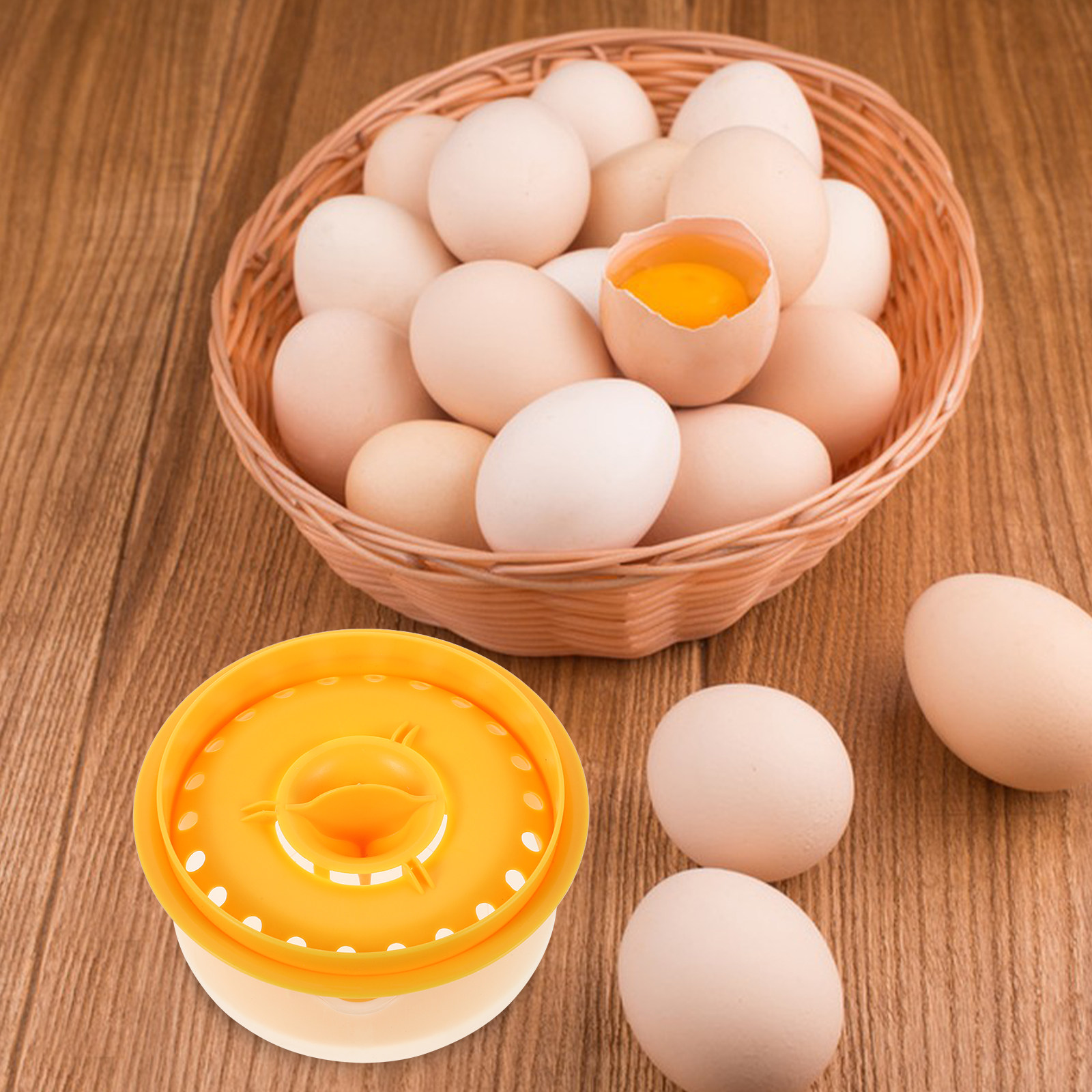 Kitchen Baking Mess - Egg Yolk White Separator Tool Plastic