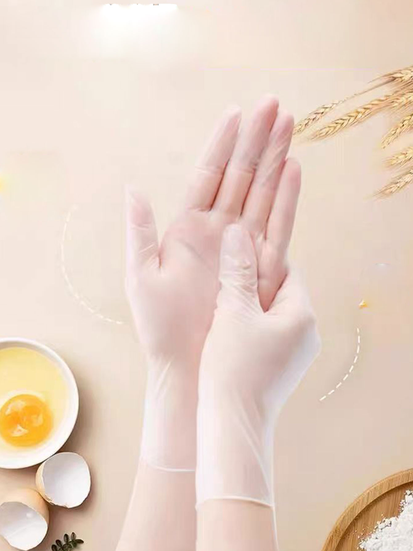Disposable Gloves, Food-Grade, - Kitchen Baking Gloves avis et prix