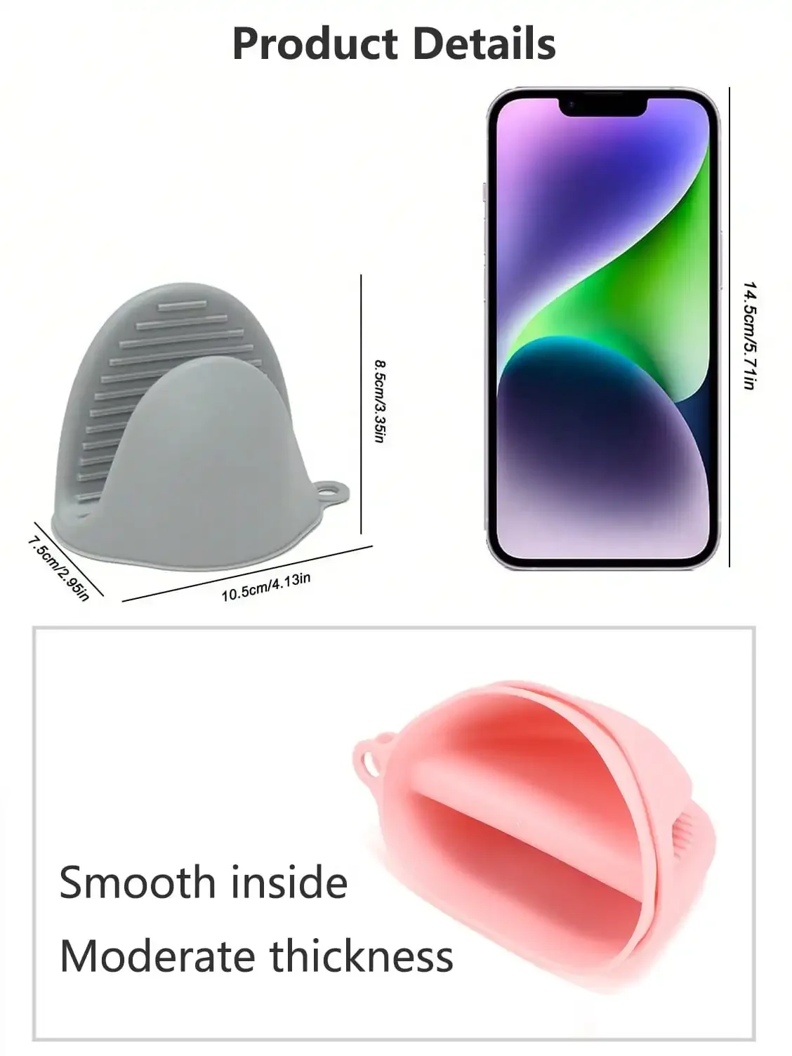 2pcs Silicone Heat Resistant G - Kitchen Baking Must Haves avis et prix