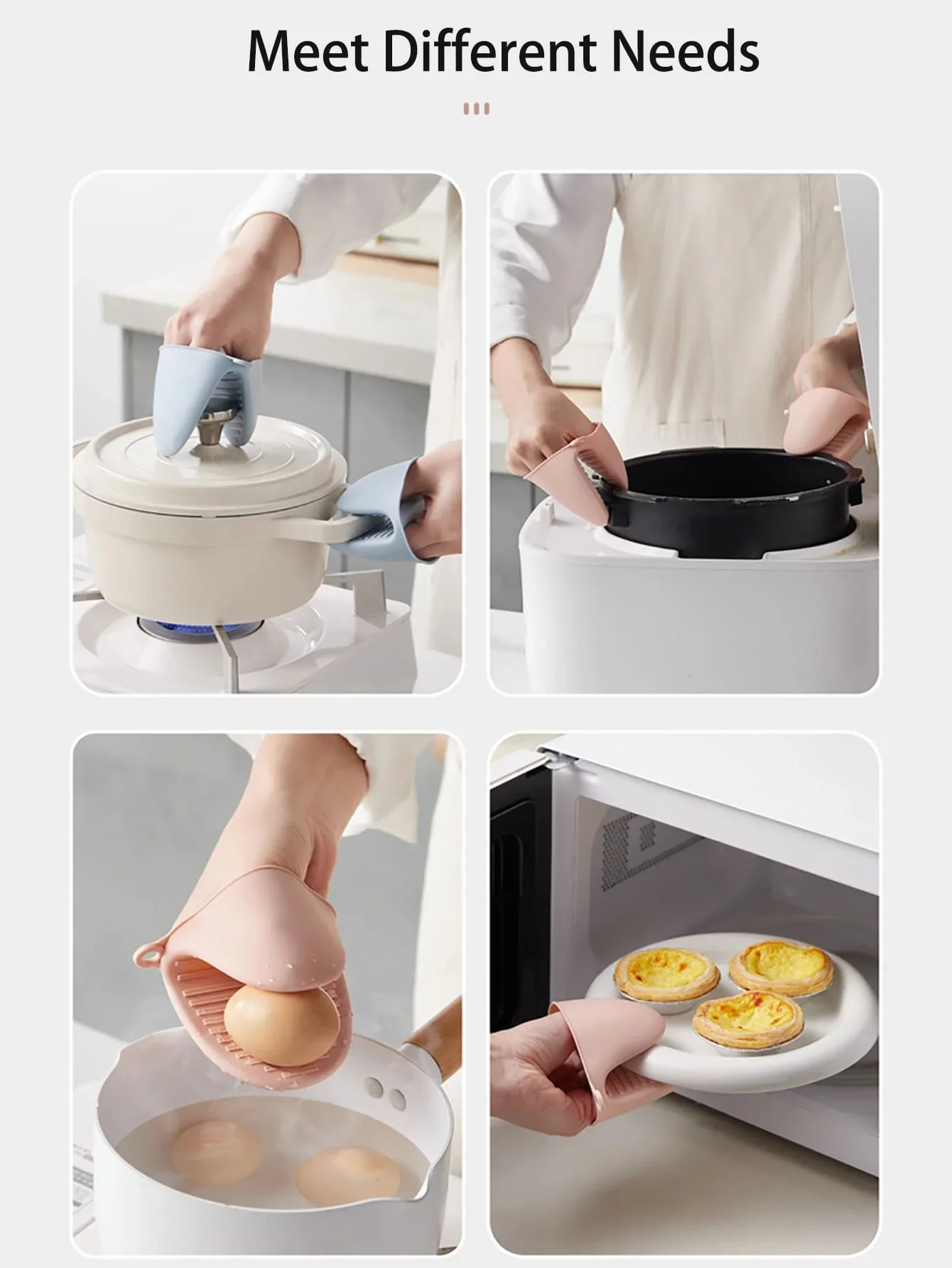 2pcs Silicone Heat Resistant G - Kitchen Baking Must Haves avis et prix