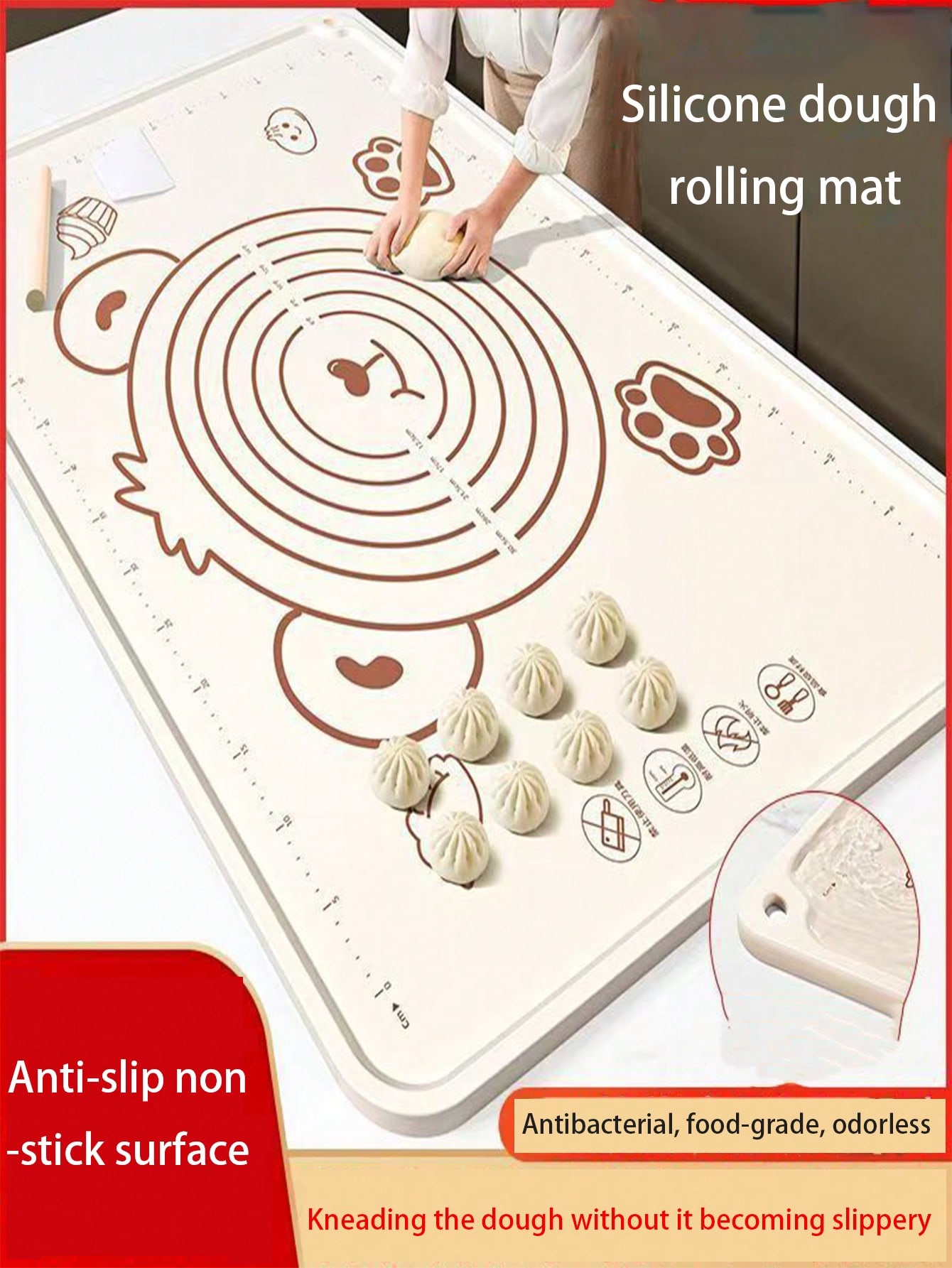 Extra Thick Silicone Baking Ma - Kitchen Roll Baking avis et prix