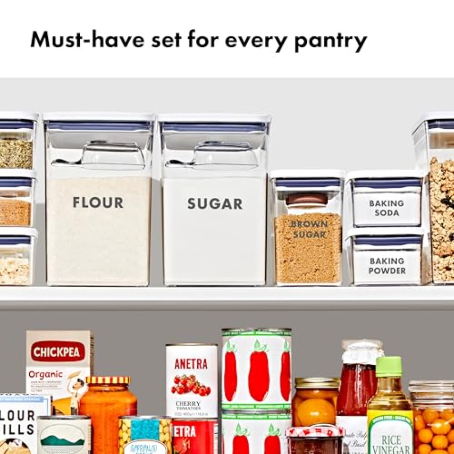 8-Piece Prelabeled Baking POP  - Kitchen.Baking Labels avis et prix