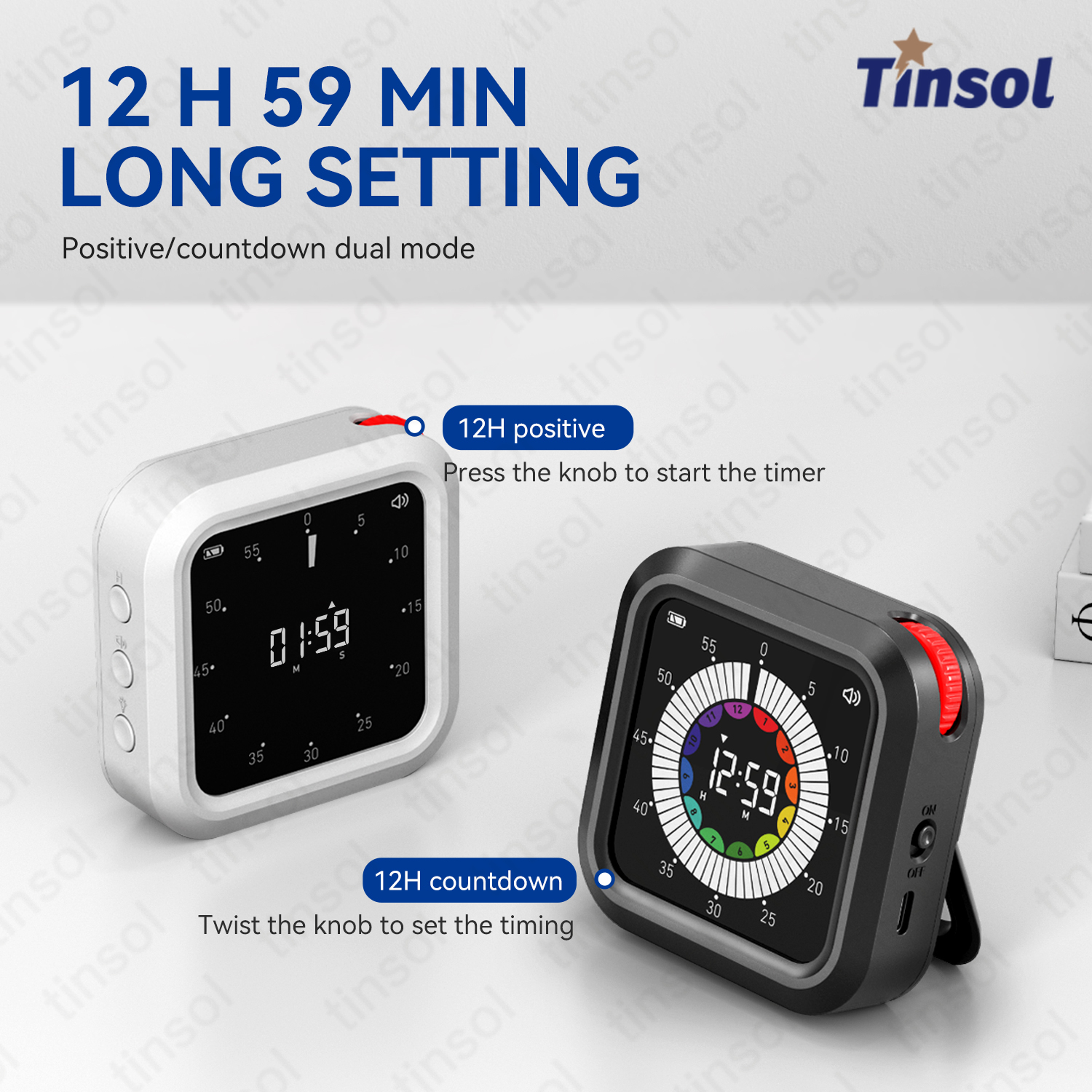 TINSOL Visual timer for studen - Baking Kitchen Hourly avis et prix