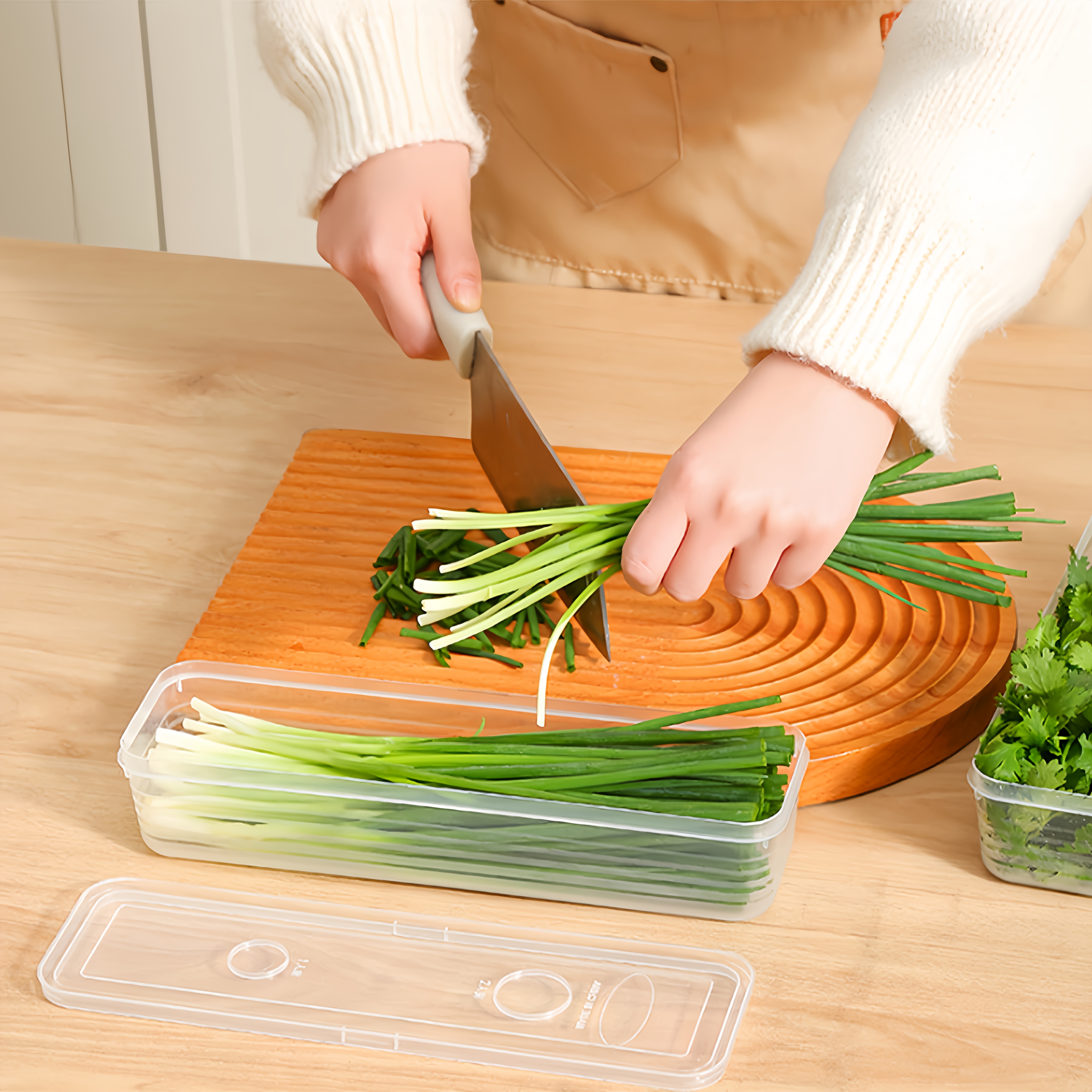 2/4/6pcs Food Vegetable Storag - Kitchen Baking Tray Organizer avis et prix
