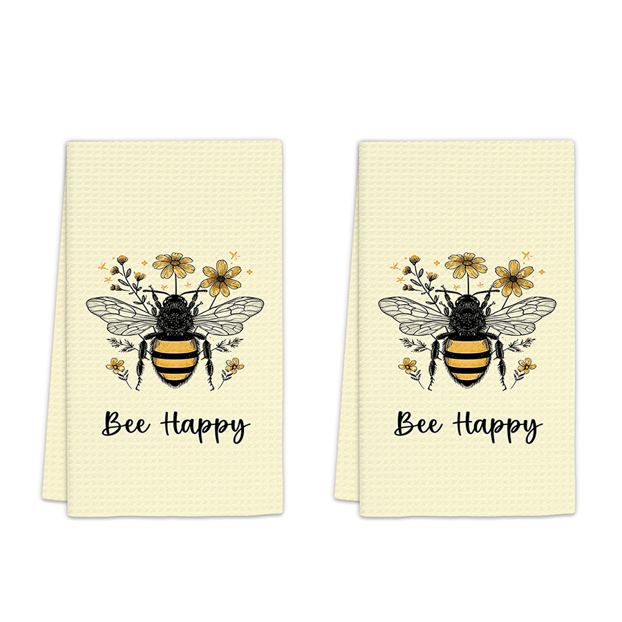 2Pcs, Summer Bee Happy Kitchen - Kitchen Baking Must Haves avis et prix