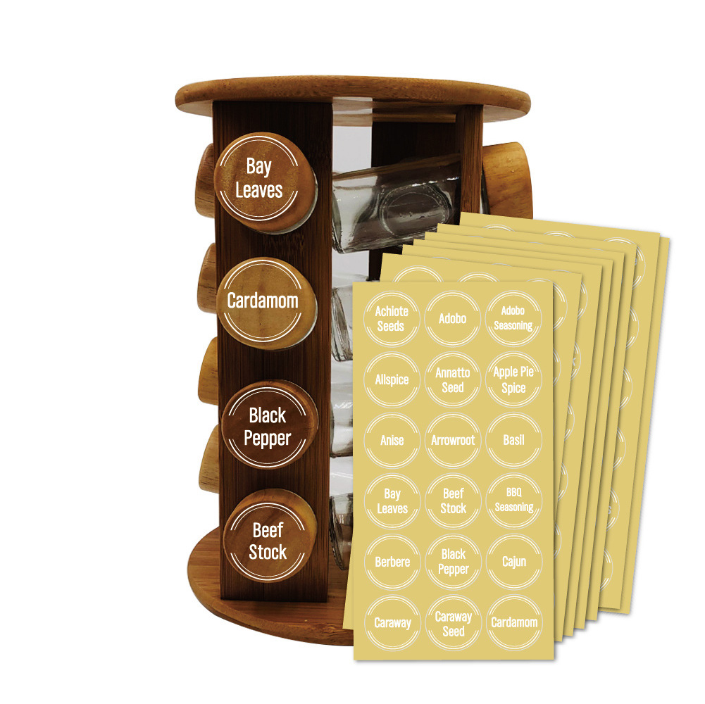 144pcs Spice Jar Labels Sticke - Kitchen.Baking Labels avis et prix