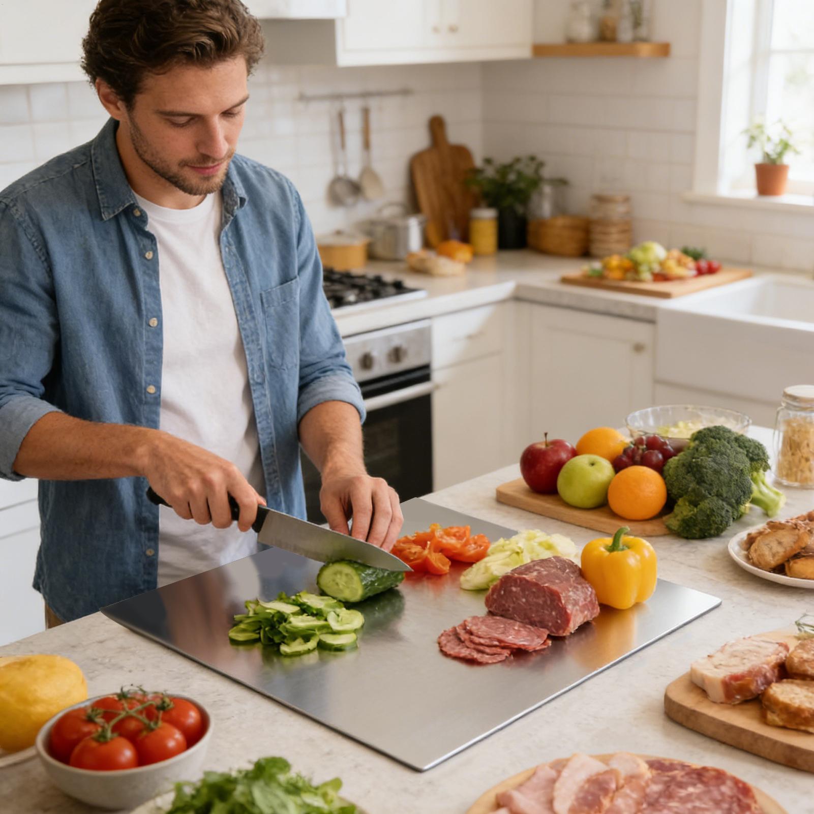 Stainless Steel Cutting Board  - Kitchen With Baking Area avis et prix
