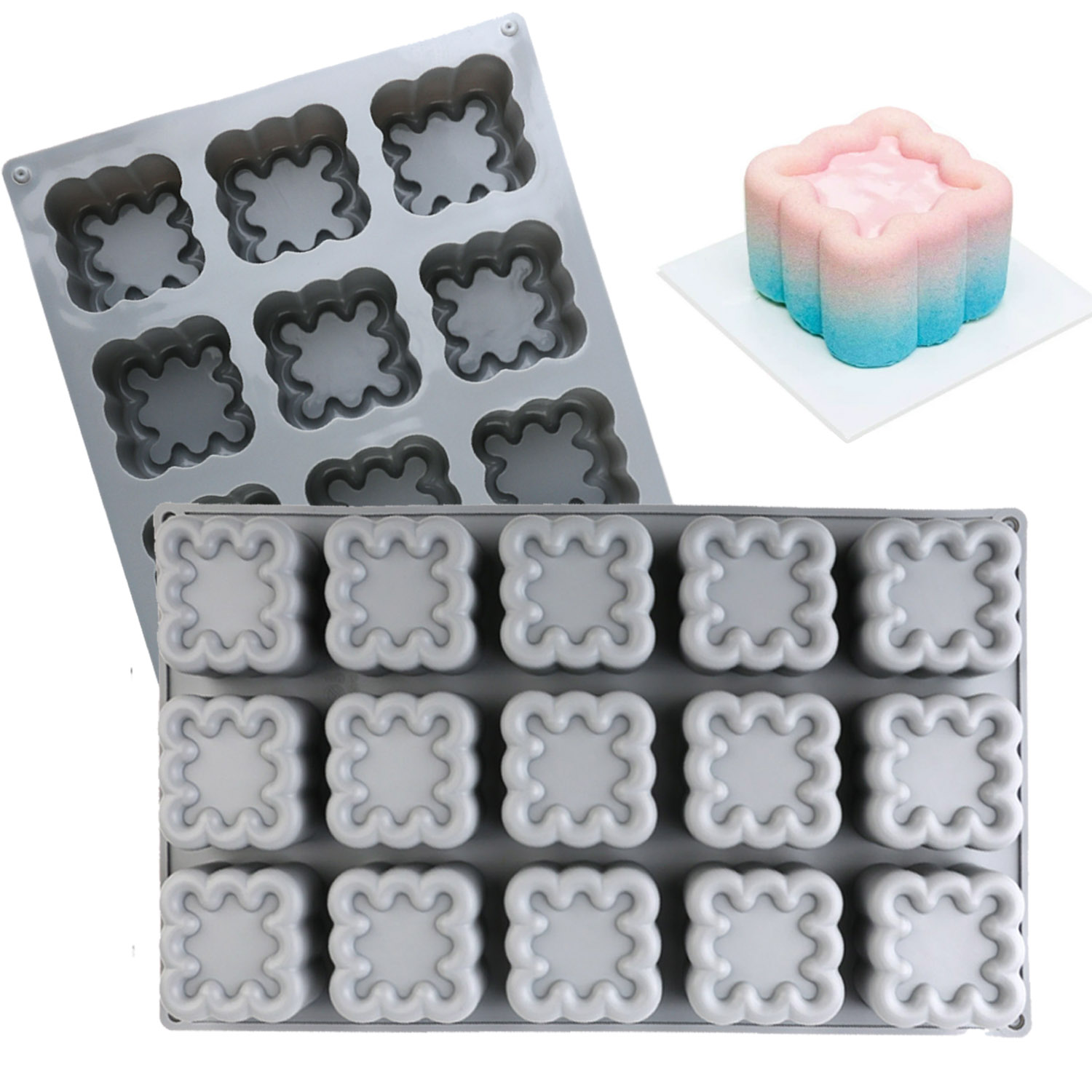 A Pack of Square Wave-Shaped S - Kitchen Baking Must Haves avis et prix