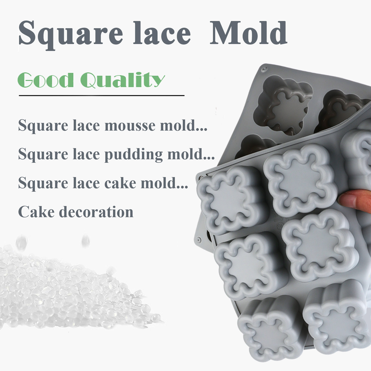 A Pack of Square Wave-Shaped S - Kitchen Baking Must Haves avis et prix