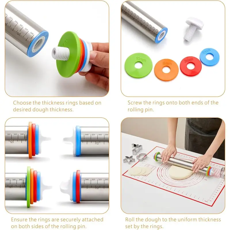 Adjustable Thickness Rolling P - Kitchen Roll Baking avis et prix