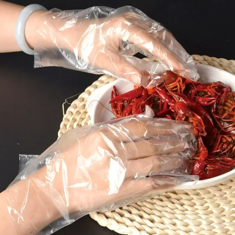 1000/100Pcs Transparent Dispos - Kitchen Baking Gloves avis et prix