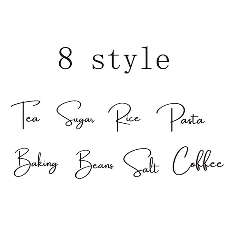 8Pcs Kitchen Organization Cani - Kitchen.Baking Labels avis et prix
