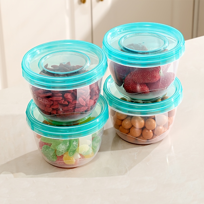 2 Transparent Sealed Food Stor - Kitchen Baking Tray Organizer avis et prix