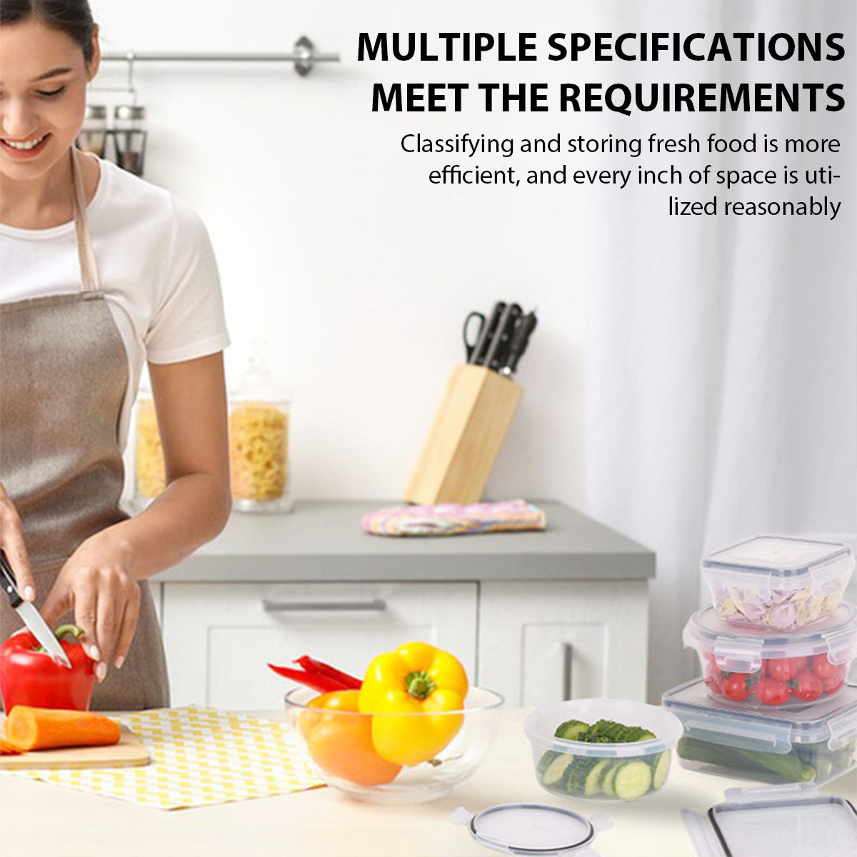24Pcs/set Food Storage Box Set - Kitchen Baking Tray Organizer avis et prix