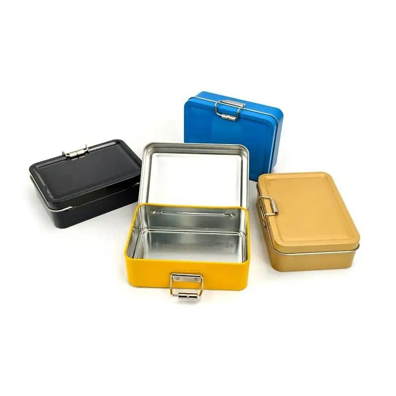 Square Tinplate Cookie Storage - Kitchen Baking Containers avis et prix