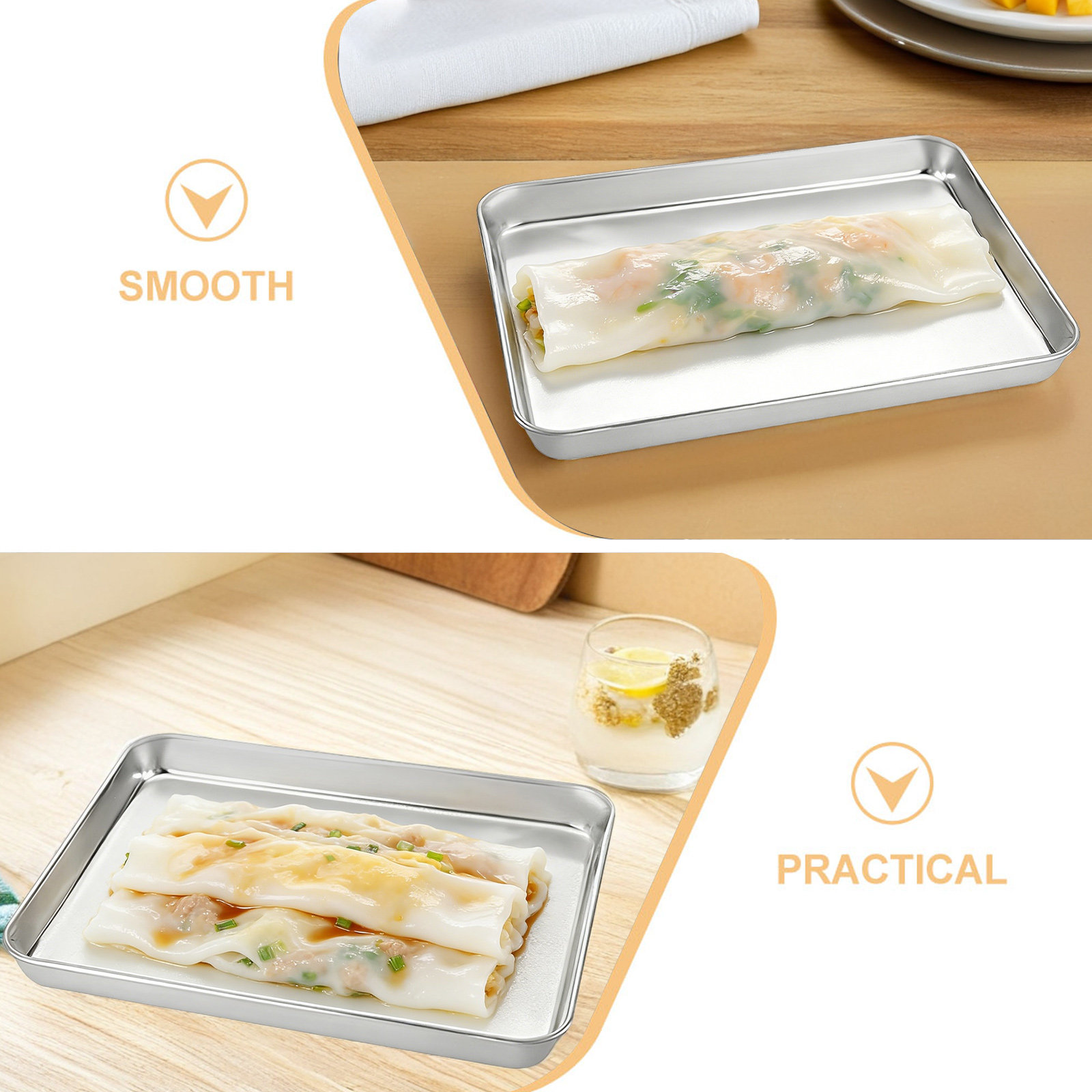 1Set Stainless Steel Rice Nood - Kitchen Roll Baking avis et prix