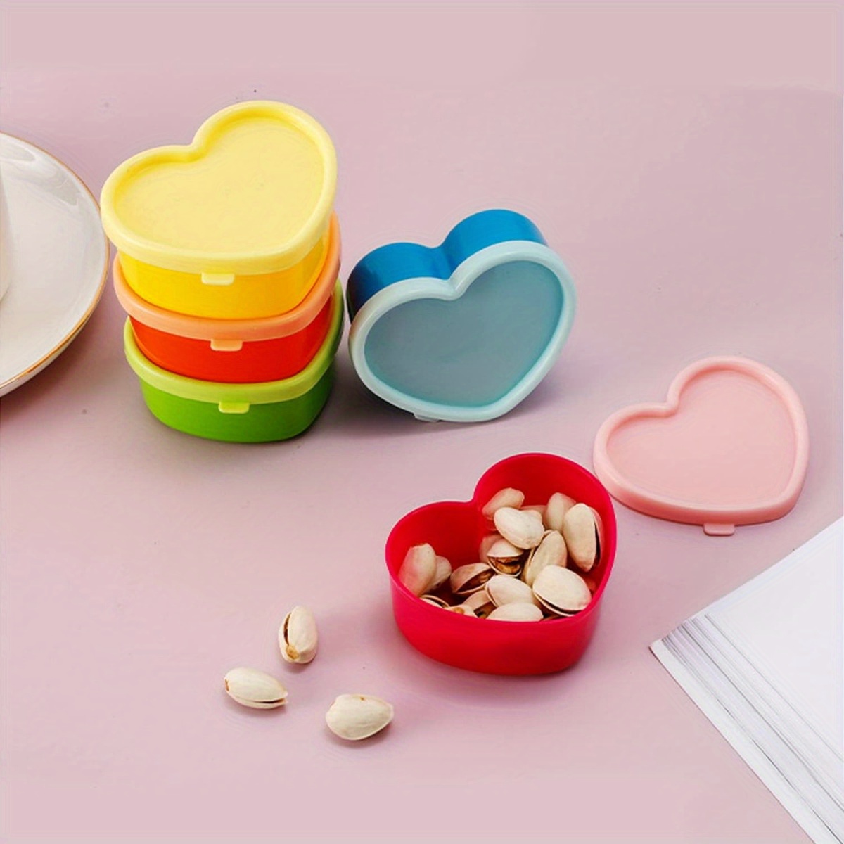 5PCS Mini Lunch Box Condiment  - Kitchen Baking Tray Organizer avis et prix