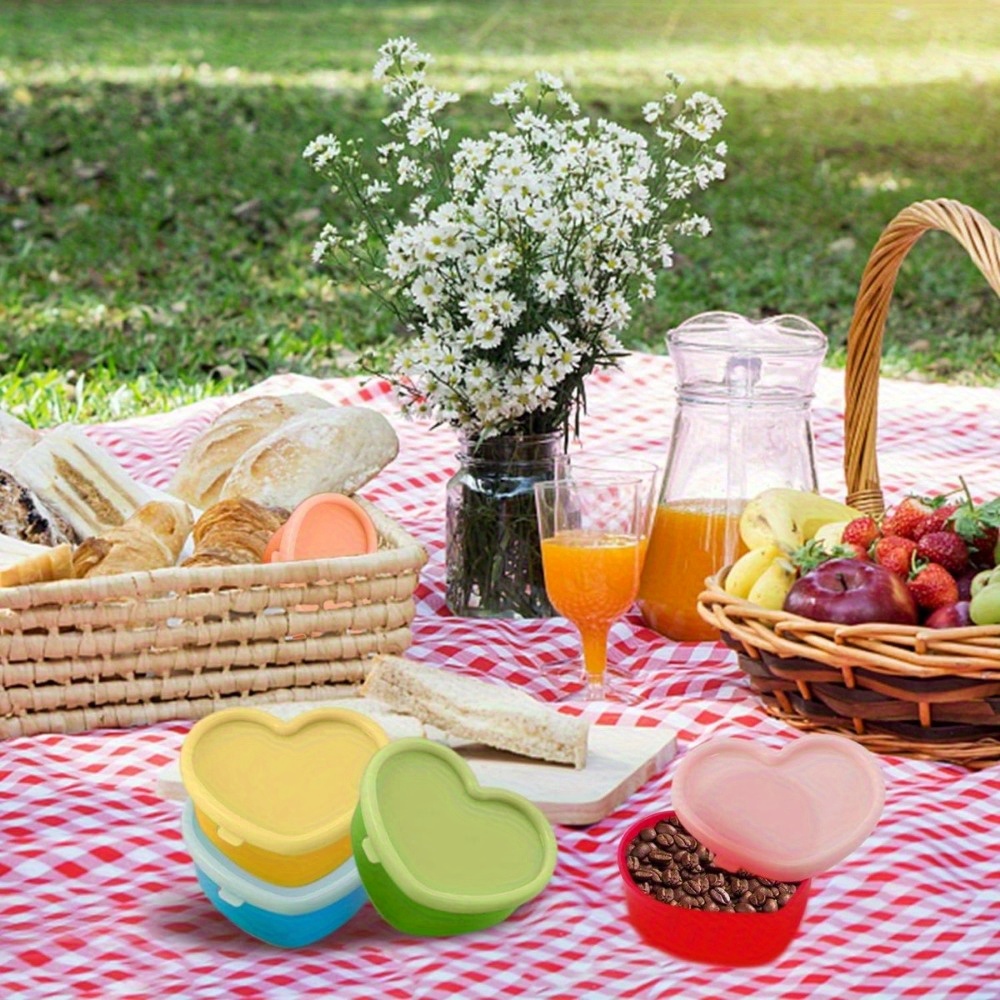 5PCS Mini Lunch Box Condiment  - Kitchen Baking Tray Organizer avis et prix