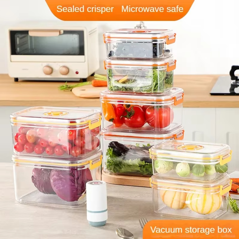 Vacuum Fresh-keeping Box Refri - Kitchen Baking Tray Organizer avis et prix
