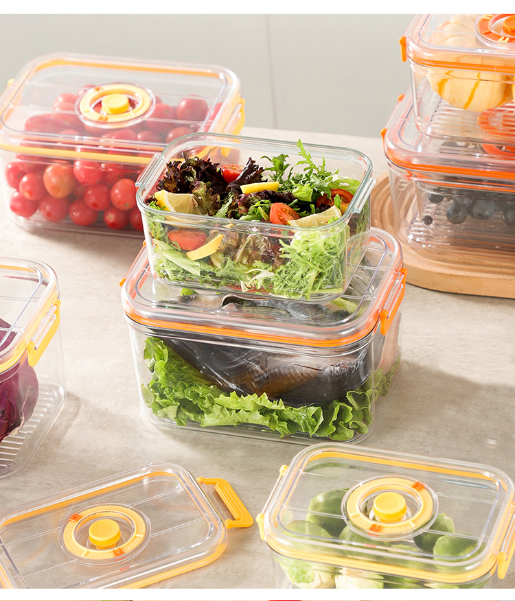 Vacuum Fresh-keeping Box Refri - Kitchen Baking Tray Organizer avis et prix