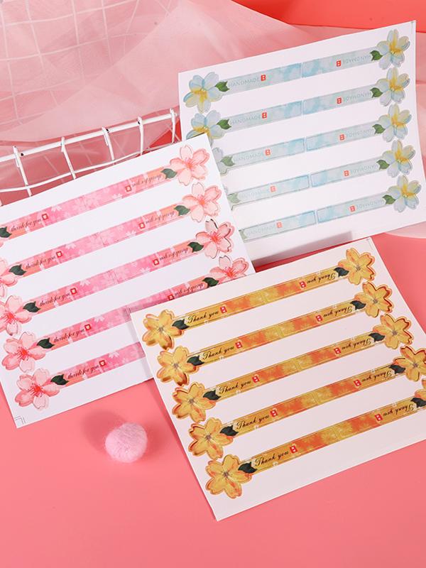 Creative 3D Cherry Blossom Sea - Kitchen.Baking Labels avis et prix