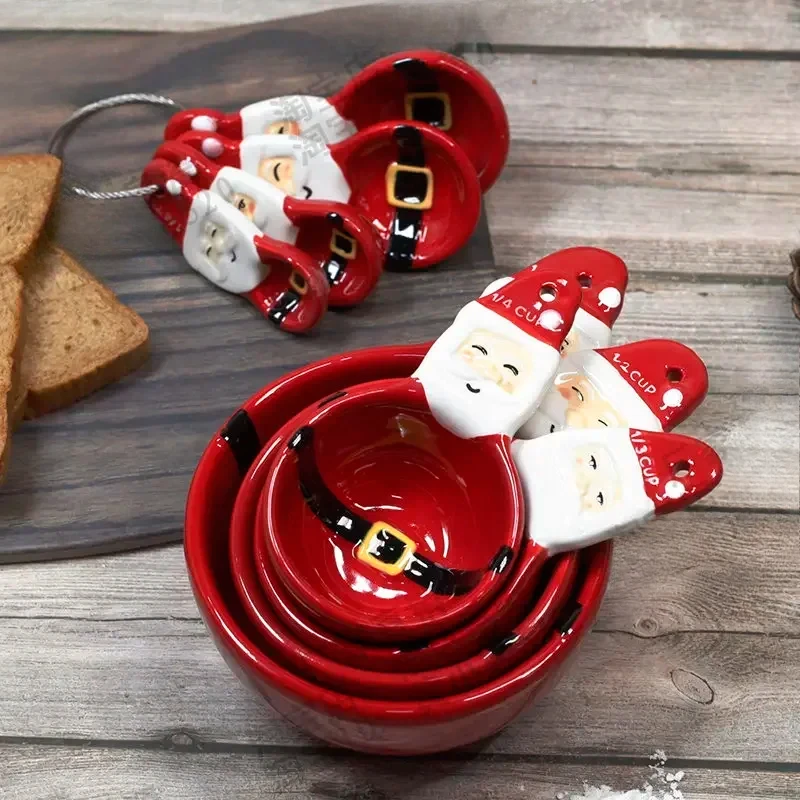 4pcs Christmas Measuring Spoon - Kitchen Baking Gifts avis et prix