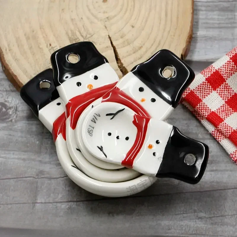 4pcs Christmas Measuring Spoon - Kitchen Baking Gifts avis et prix