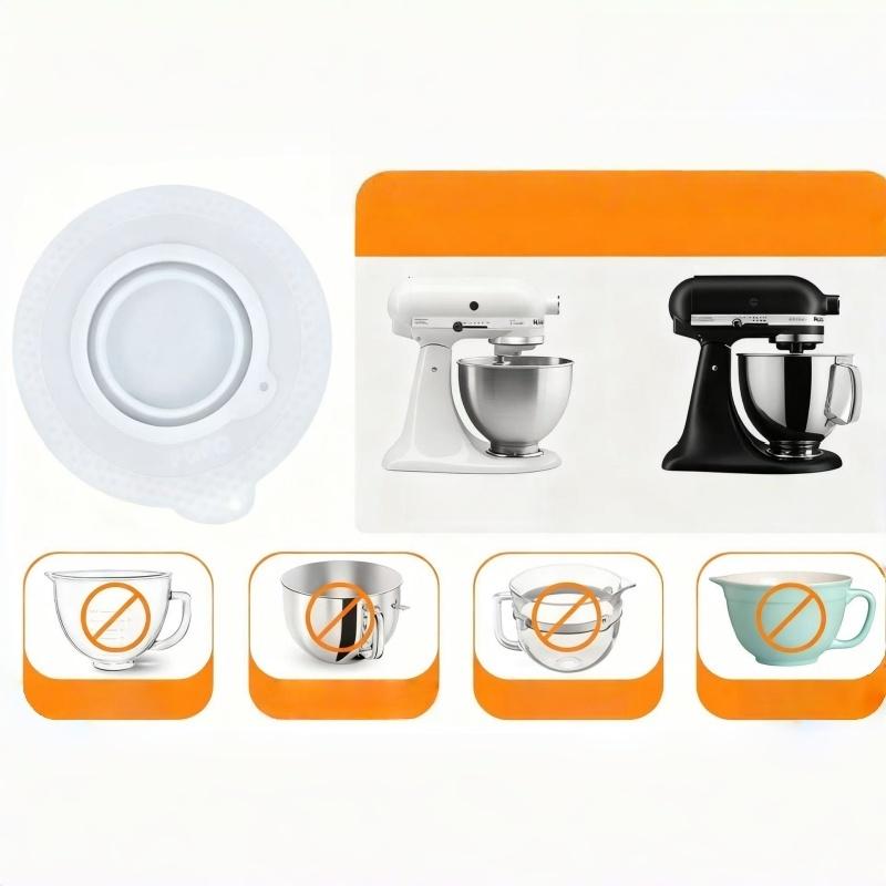 1Pcs DIY Silicone Mixers Bowl  - Kitchen Aid Baking Lid avis et prix