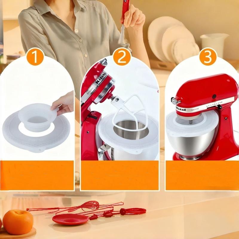 1Pcs DIY Silicone Mixers Bowl  - Kitchen Aid Baking Lid avis et prix