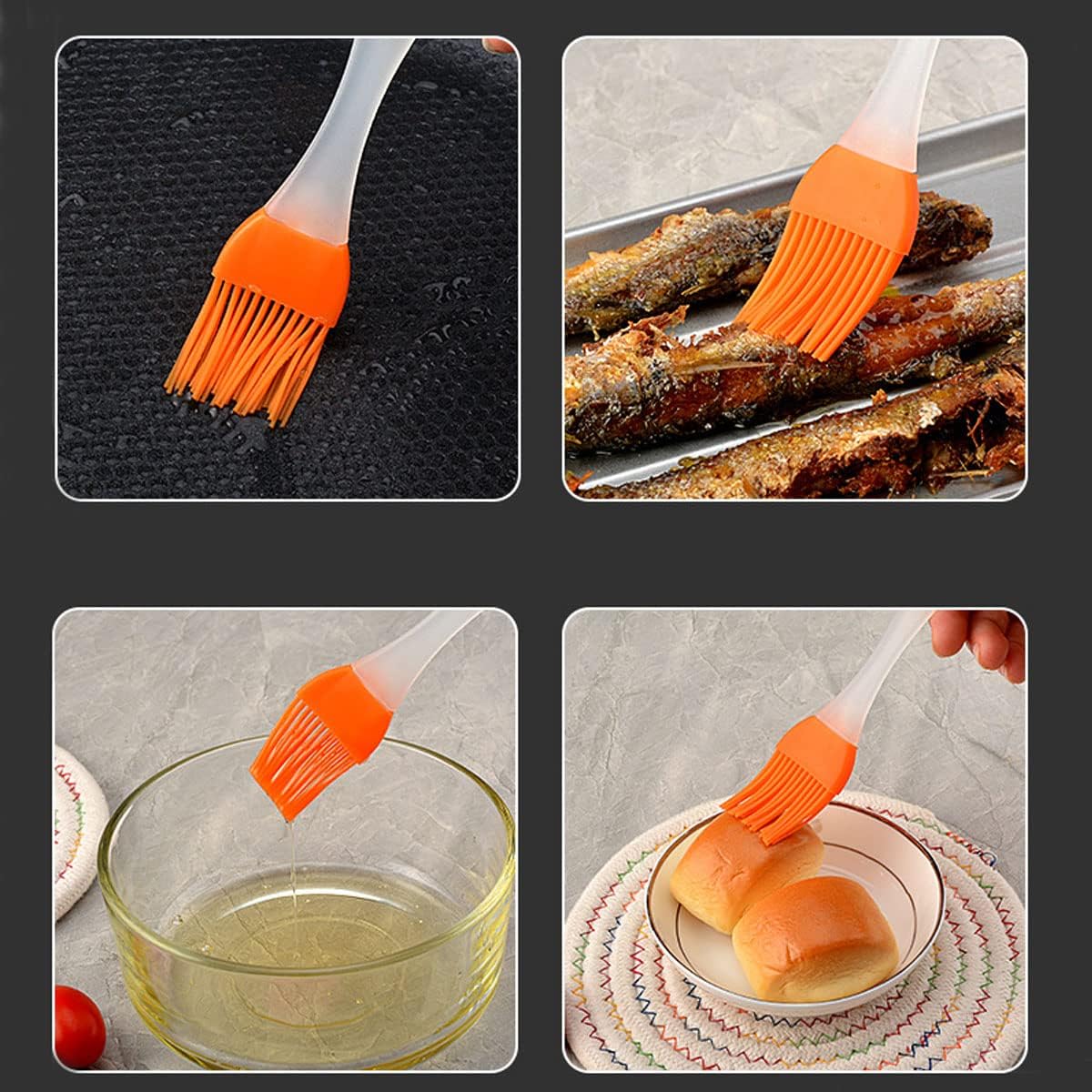 Silicone Basting Brush Set of  - Pastry Brush Silicone avis et prix