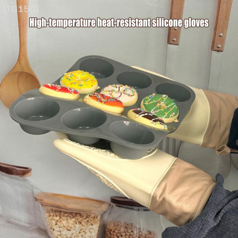 【TG150】Silicone Heat-insulatin - Kitchen Baking Gloves avis et prix
