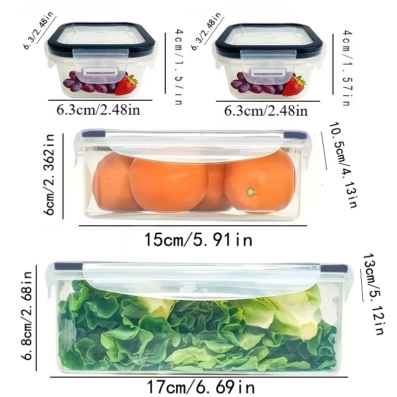 8Pcs Set Includes 4 Containers - Kitchen Baking Tray Organizer avis et prix