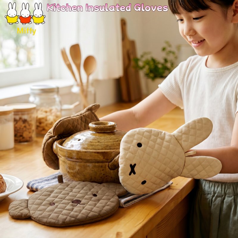 Kawaii Miffy Insulated Kitchen - Kitchen Baking Gloves avis et prix