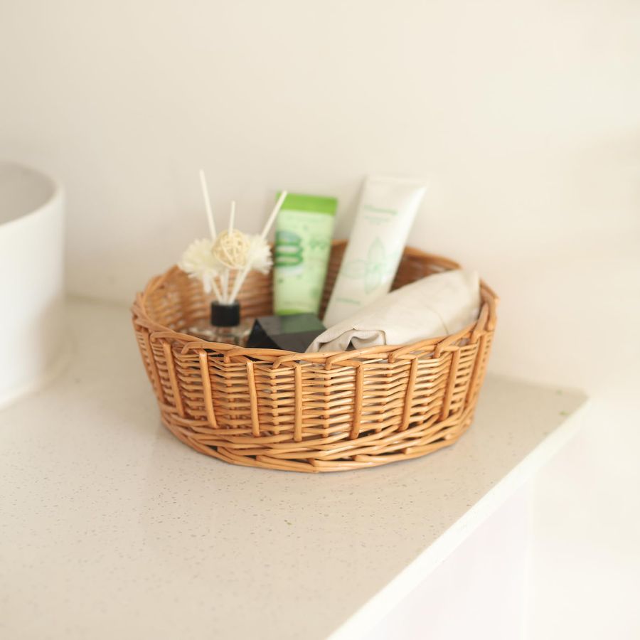 Wicker Bread Basket Woven Tabl - Kitchen Baking Gifts avis et prix