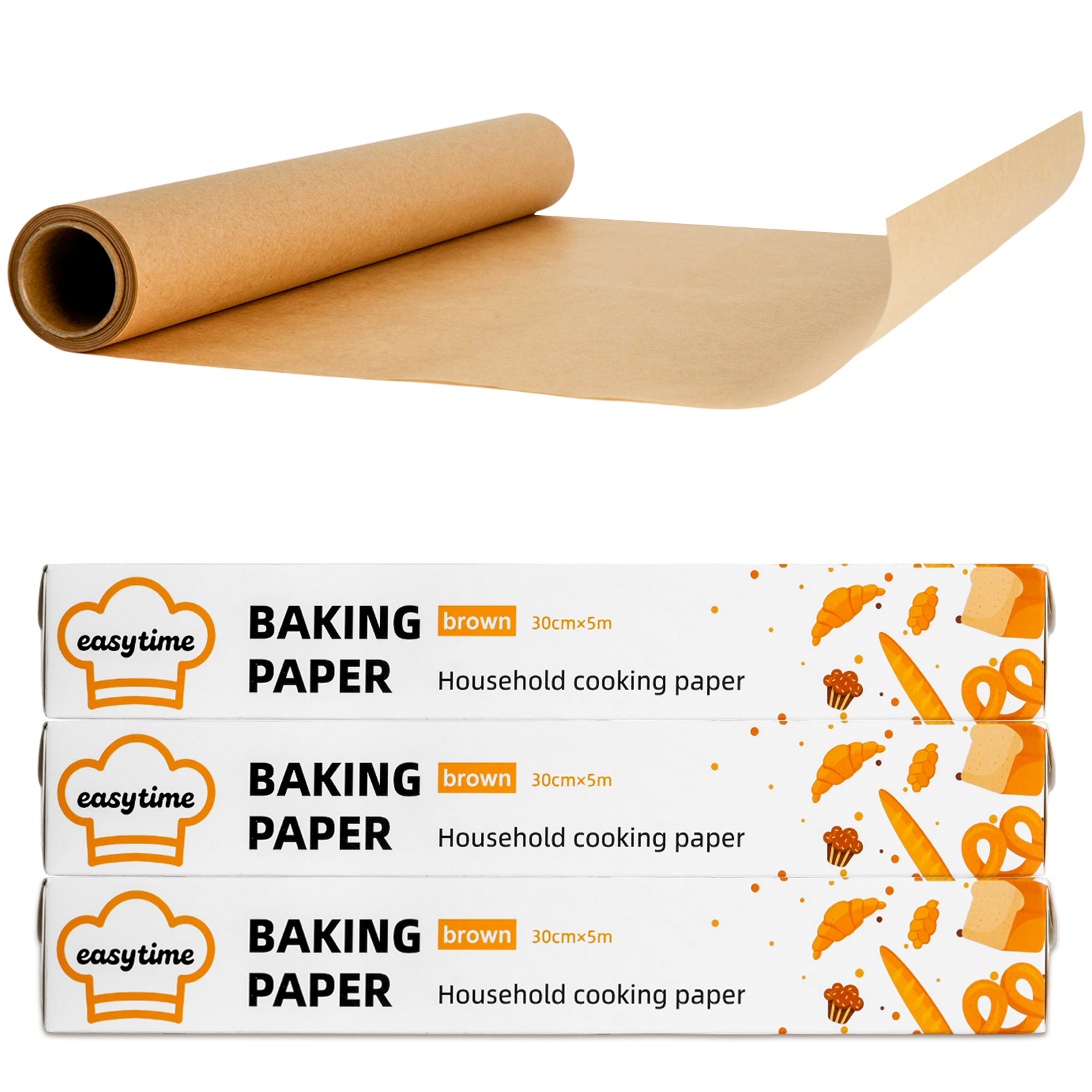 Non-stick Parchment Paper Roll - Kitchen Roll Baking avis et prix