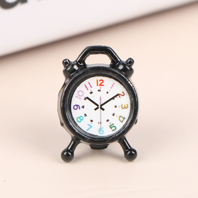 1PC 1:12 Scale Alarm Clock Dol - Kitchen Baking Storage avis et prix