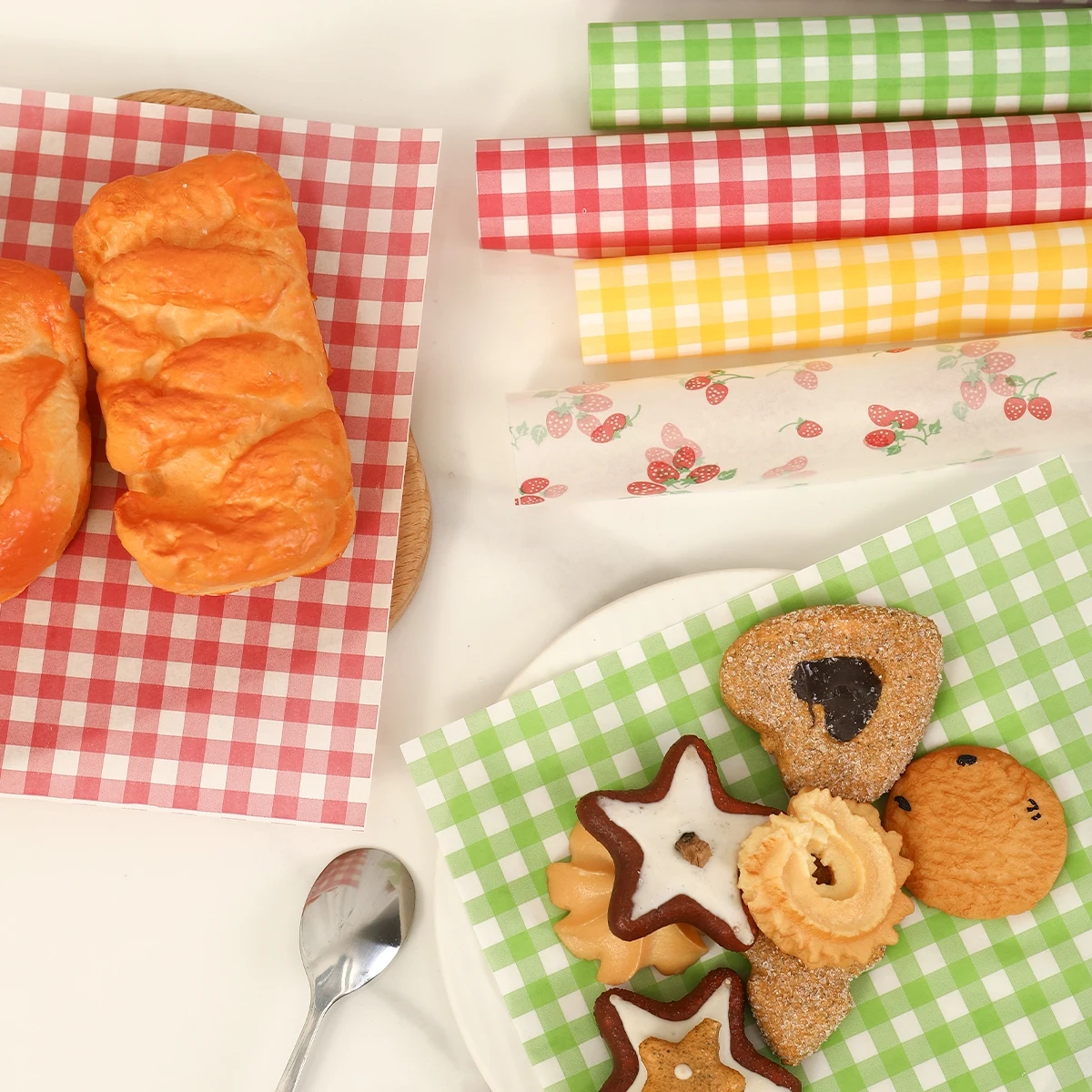 50Pcs Oilproof Wrapping Paper  - Kitchen Baking Gifts avis et prix