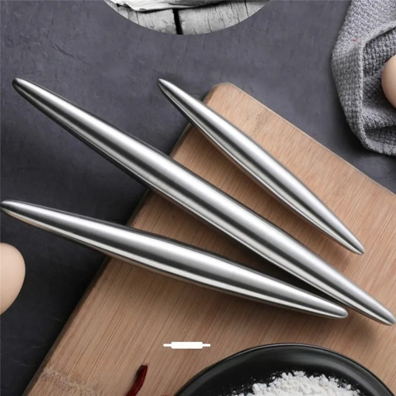 1Pc Stainless Steel Rolling Pi - Kitchen Roll Baking avis et prix