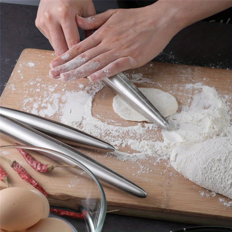 1Pc Stainless Steel Rolling Pi - Kitchen Roll Baking avis et prix
