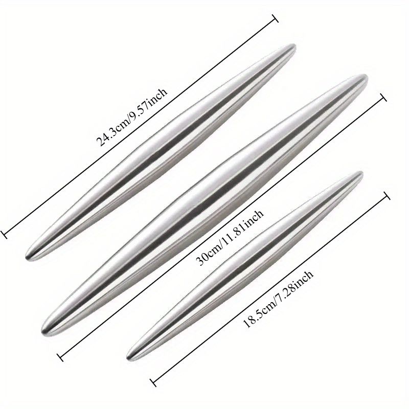 1Pc Stainless Steel Rolling Pi - Kitchen Roll Baking avis et prix