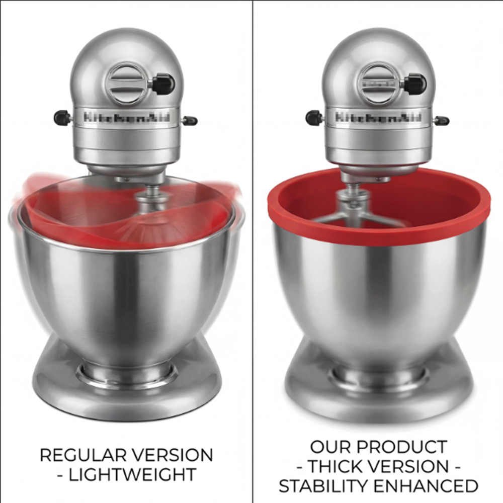 Silicone Bowl With Lids for Ki - Kitchen Aid Baking Lid avis et prix